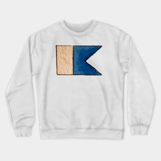 alpha flag Crewneck Sweatshirt